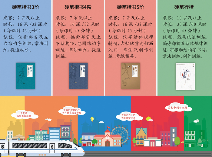 最美中国字汉字书写教育专业教材楷书系列教材